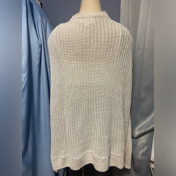 PINK Victoria's Secret Light Gray Knit Cardigan - Picture 9 of 9